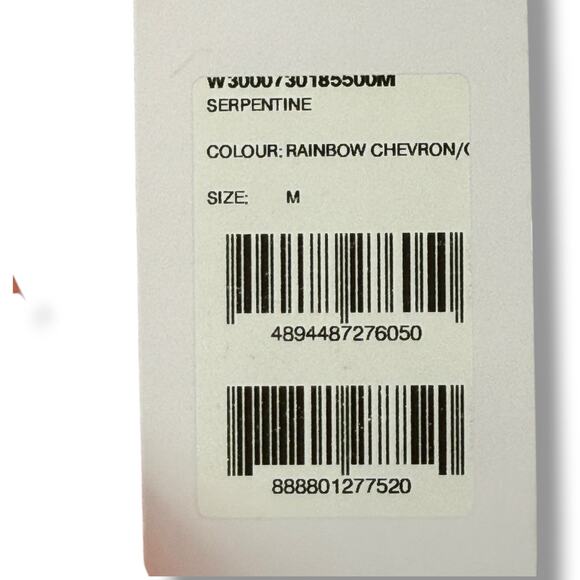 Perfect Moment Serpentine Reversible One-piece Swimsuit Sz M Rainbow Orange - Picture 8 of 10